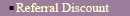 Referral Discount